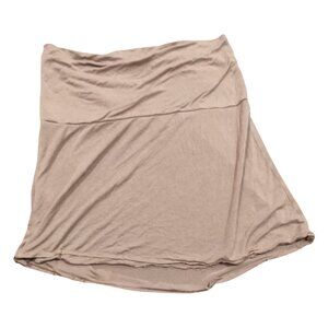 American Dream Nude/Tan Mini Skirt/Shirt Size Small Poor Condition Grunge/Y2K